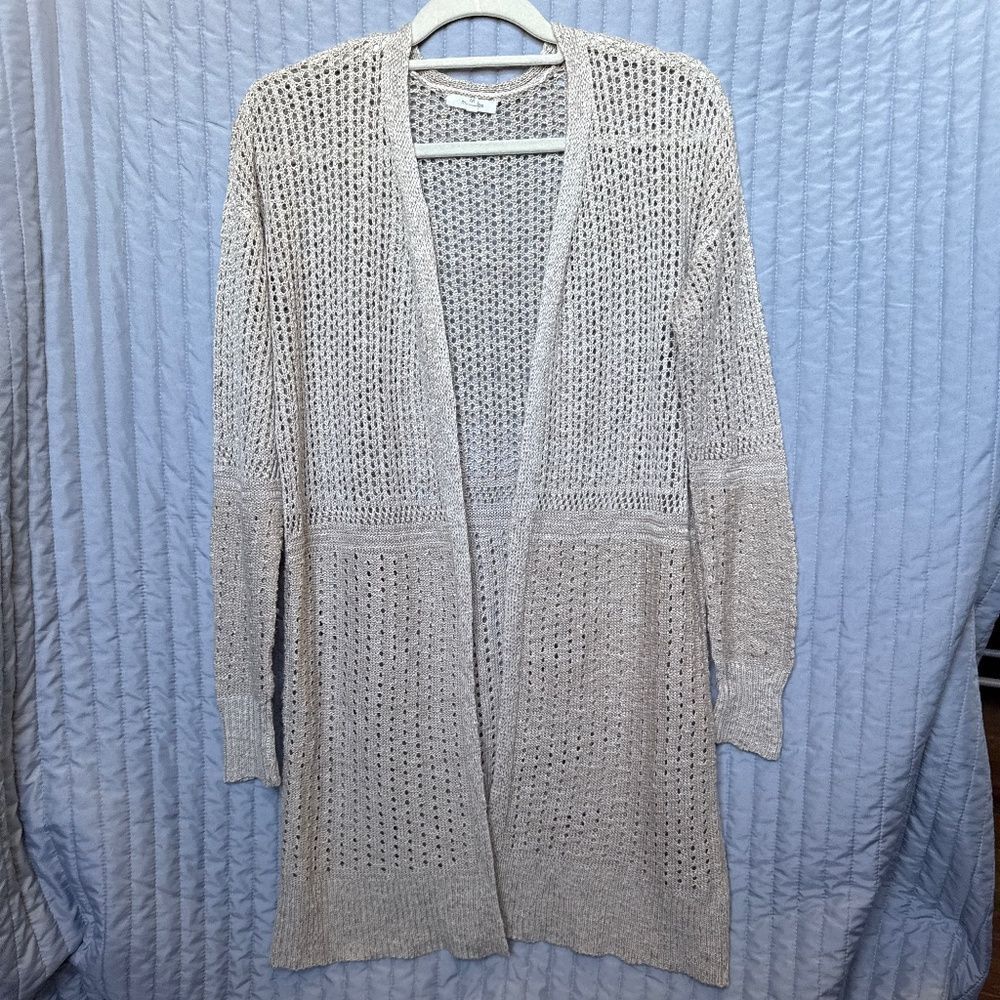 Maurices tan med cardigan